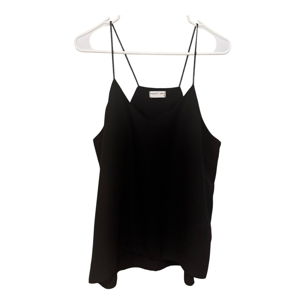 Elegant Black Camisole Top